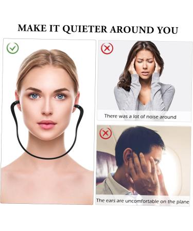 FOMIYES 8pcs Reusable Earplugs for Snoring Studying Work & Shooting - Black Ear Plug Set - Buy Online on GoSupps.com