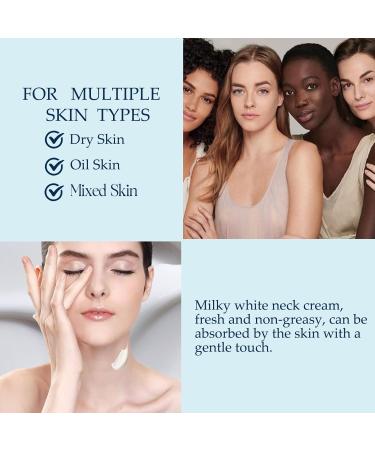 Tighten and Lift Neck Cream - Neck Firming Cream with Retinol and Collagen - Neck Cream Rich in Hyaluronic Acid and Vitamin B5+E - Tightening Lifting Sagging Skin Neck Moisturizer 50ml - Buy Online on GoSupps.com