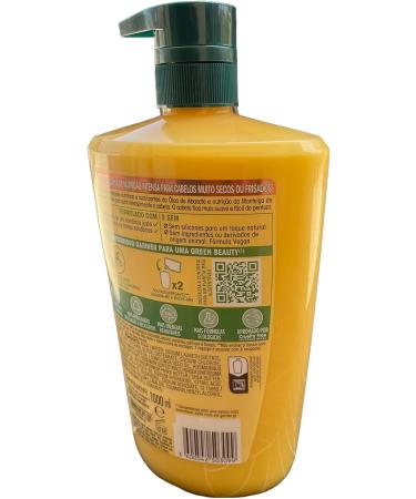 Garnier Pack with 6X1L Ultra Doux Champ Abacate Oil and Shea Butter - Intense Nutrition for Dry and Frizzy Hair - 1 Liter - Buy Online on GoSupps.com