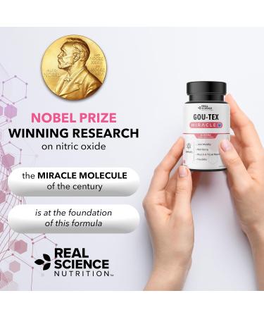 Real Science Nutrition Offers Gou-Tex Miracle Helping Symptoms Such as Stiff and Swollen Joints Discomfort and Redness Limited Range of Motion - Buy Online on GoSupps.com