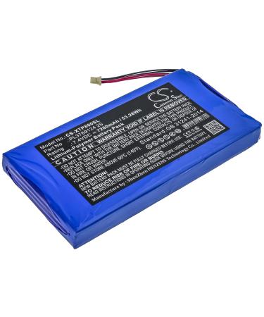 Ejjinenbby Replacement Battery Compatible for XTOOL PS80E X100 Pad 2 Pro X7 i80 Pad EZ500 PS80 X100 Pad 2 (7200mAh/7.4V) PL3769124 2S Battery