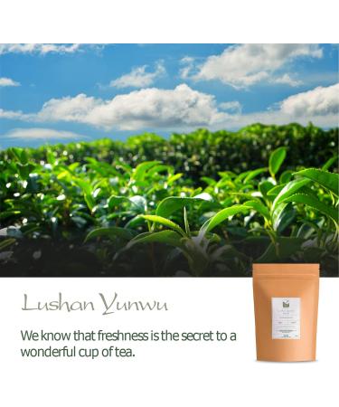 Wild Lushan Yunwu Green Tea - April Wind A Fog-clouded Chinese Tea 100g - Buy Online on GoSupps.com