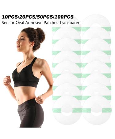 Freestyle Libre Plasters Sensor Covers - Waterproof Sports Round Adhesive-Free (20 Pack) - Buy Online on GoSupps.com