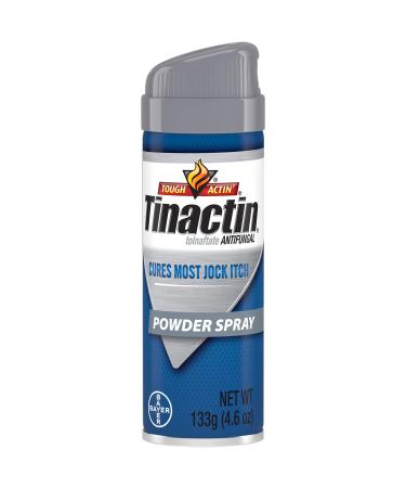Tinactin Antifungal Spray Powder Jock Itch - 4.6 Oz (Pack of 2)