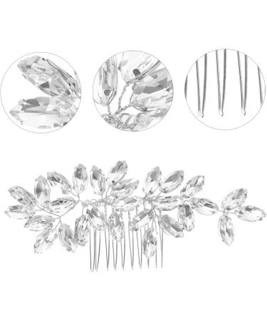 Beaupretty Crystal Hair Accessories Hair Barrettes Hair Clip Wedding Decor Wedding Hair Accessories Tiara Rhinestone Bobby Pins Rhinestone Hair Bride Rhinestones Zinc Alloy - Buy Online on GoSupps.com