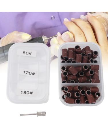 80 120 180 Grit Sanding Bands for Dead Skin Removal Premium Foot Care Nail Drill Bit Set with Mandrel Bit for Home Foot Care - Buy Online on GoSupps.com