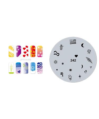 Fingernail stencil (airbrush nail art) Fengda JFH13-242