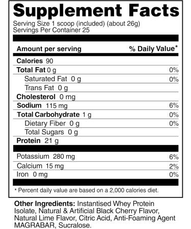 Buy Protein Refresher (25 Servings) - Lemon Iced Tea Whey Protein Powder for Fitness & Bodybuilding | 25 Scoops of Refreshing Protein Boost - Buy Online on GoSupps.com