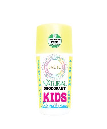 KIDS 100% Natural Organic Healthy Roll On Deodorant for Children Healing Detox Aluminum-Free Carcinogen Free Certified Vegan Paleo Keto Rollon non-toxic no chemicals ORIGINAL - Buy Online on GoSupps.com