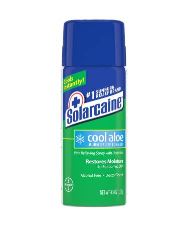 JL JIA LE Solarcaine - Burn Relief - 4.5 oz. - Spray Can-MCK