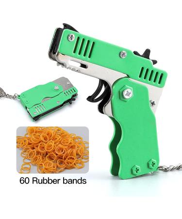 Pimelu Cool Rubber Band Christmas Keychain - Green Key Chain for Women, Men, Girls & Boys - Buy Online on GoSupps.com