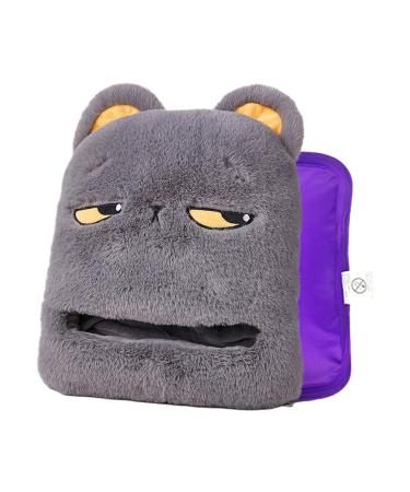 Generic electrically heated foot warmer warm foot device USB comfortable for cold weather footheitation is heating pillows for studying indoors gray