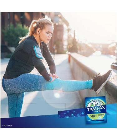 Tampax Pearl Plastic Super Absorbency Unscented Tampons 18 Count One Size - Buy Online on GoSupps.com