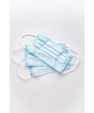 Coppware 3 Ply Dual Protection Disposable Face Masks Breathable Comfortable Gray on Both Side Logo Bump Easy to Distinguish in/out Nose Clip Ear Loop Non-Woven Fabric 20 Count (Pack of 1) by EBAT - Buy Online on GoSupps.com