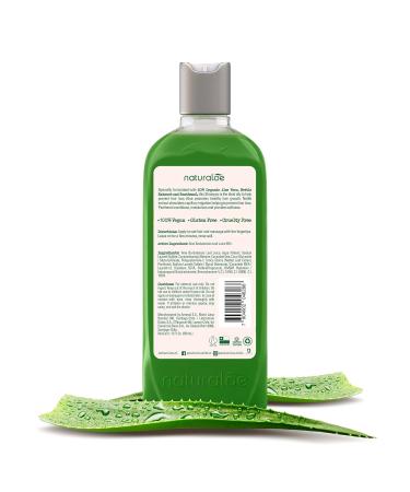 Hair Fall Control Shampoo - 100% Vegan Aloe Vera Infused Eco-Friendly & Cruelty-Free | No Parabens or Silicones - 12 fl oz - Buy Online on GoSupps.com
