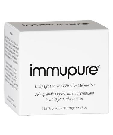 Immupure Daily Eye Face Neck Firming Moisturizer - With Colostrum. Firm Skin Increased Elasticity 400% Boost in Collagen & Elastin. - Buy Online on GoSupps.com