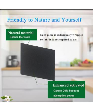 Purifylogix Odor-Absorbing Filter Refill Packs for Simpli-Magic Trash Can | Activated Carbon Deodorizers | Compatible with Built-In Odor Filter (Square 6 Pack) - Buy Online on GoSupps.com