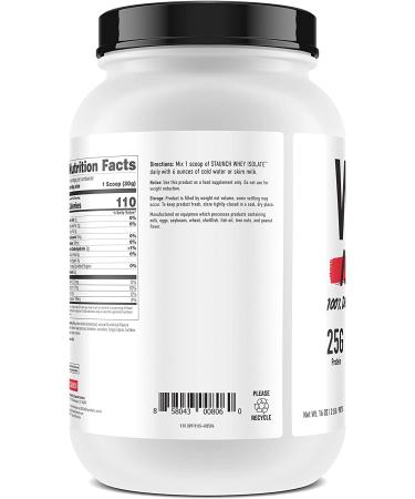 Staunch Whey Isolate (Mum's Pumpkin Pie) 2 LBS: Premium Whey Protein Isolate - Buy Online on GoSupps.com