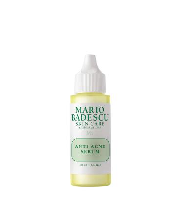 Mario Badescu Anti Acne Serum for Combination & Oily Skin | Clarifying Gel-Serum that Tackles Clogged Pores | Formulated with Salicylic Acid and Glycerin | 1 FL OZ - Buy Online on GoSupps.com