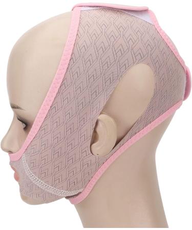 Agatige Reusable V Line Mask Facial Slimming Strap Adjustable Portable V Line Lifting Face-belt Chin Strap Wrinkle Removal Face Skin Tightening Bandage for Women and Men - Buy Online on GoSupps.com