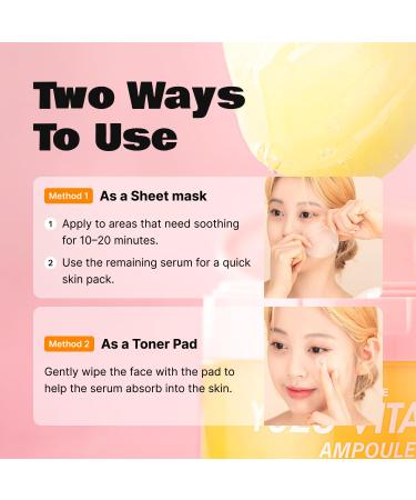 LALARECIPE Yuzu Vitamin C Toner Pads 71% Yuzu Extract with 5% Niacinamide & 12 Vitamins Exfoliating with Glutathione AHA PHA For All Skin Types Korean Skin Care 80 Pads (5.07 Fl Oz) - Buy Online on GoSupps.com