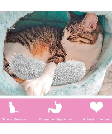 HAWAKA Cat Kicker Toys 11" Long Soft Plush Cat Toys Interactive Toy Cat Pillows Toys with Sound Paper Catnip Toys for Kitty Chewing Training Interactive (Color-B) - Buy Online on GoSupps.com