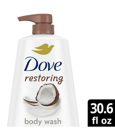 Restoring Coconut & Cocoa Butter Body Wash | 30.6 oz Gentle Skin Cleanser for Healthy Skin | Nourishes & Cleanses Effectively - Buy Online on GoSupps.com
