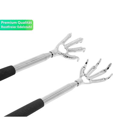Telescopic Back Scratchers - 58cm Eagle Claw Back Massager - International Shipping Available - Buy Online on GoSupps.com