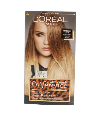 L'oreal Preference Wild Ombres Dip Dye Hair Kit (No-3 Blonde to Dark Blonde)