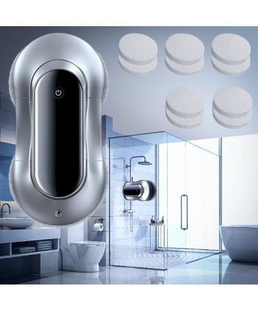 CHHMAELOVE Upgrade 4-Way Dual Water Spray Window Cleaning Robot Remote Control 10 Mop Pads and 3500Pa Strong Suction for Windows/Tiles/Glass Door