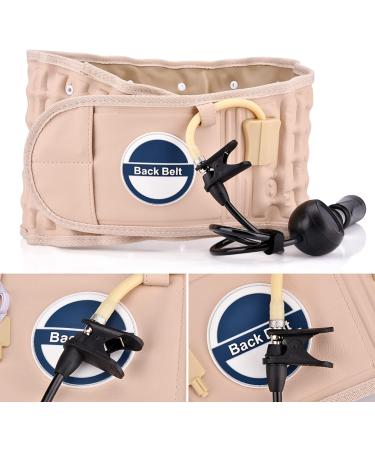 Inflatable Decompression Back Belt - Pain Relief Support for Lower Back (Waist 73.7-124.9 cm) - Buy Online on GoSupps.com