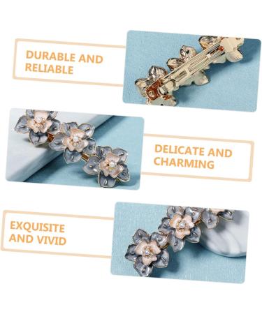 FRCOLOR Pearl Floral Hair Clip Women Hair Clip Wedding Womens Hair Clips Girls Hair Clips Flower Hair Clips for Women Metal Hair Clips for Women Accessories Miss Zinc Alloy Wild - Buy Online on GoSupps.com