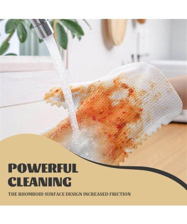 20Pcs Reusable Cleaning Gloves Strong Cleaning Wet & Dry Cotton Dusting Gloves Free Size Washable Reusable Cleaning Gloves for Home Office Kitchen - Buy Online on GoSupps.com