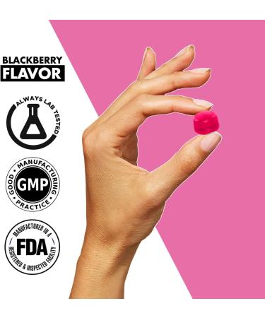 Happy Healthy Wellness Vegan Mushroom Gummies - Immunity, Energy, Focus & Mood Boost - 10 Mushroom Extracts with Lion's Mane, Cordyceps & Reishi - BlackBerry Flavor - 30 Gummies - Made in USA - Buy Online on GoSupps.com
