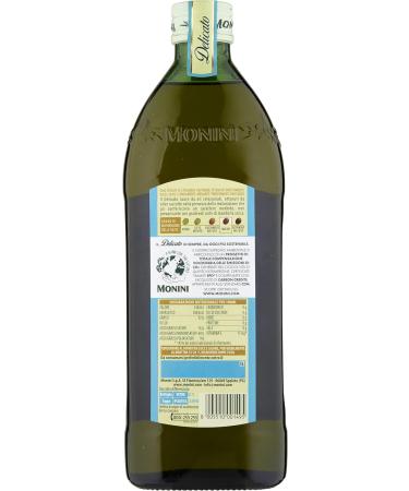 Monini Delicate Extra Virgin Olive Oil 1 Bottle of 1000 ml - Buy Online on GoSupps.com
