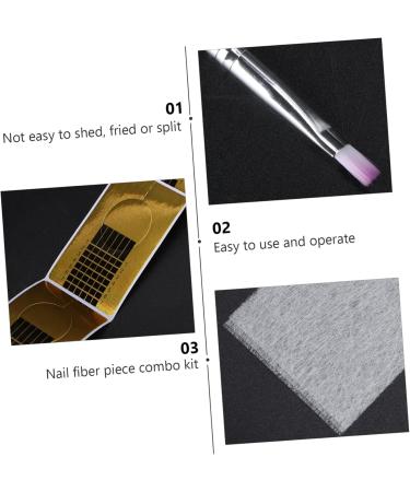 Ipetboom 1 Set Manicure Extension Set Acrylic Forms Kit De Manicura Nail Art Tips Manicure Brush Extension Brush Lengthening Nail Tape Extension Nail Plate Major Extend Abs - Buy Online on GoSupps.com