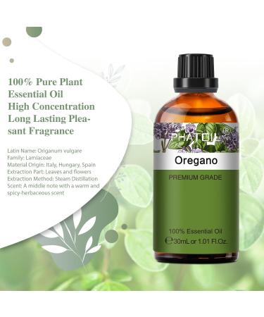 PHATOIL Oregano Essential Oil 30ML - Premium Grade Pure Oil for Diffusers, Aromatherapy, Humidifiers, and Candle Making - Buy Online on GoSupps.com