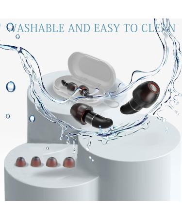 Noise Cancelling Ear Plugs for Sleeping - 32dB Soft Silicone Reusable Hearing Protection | Study Travel Work | 4 Sizes (XS S L XL - Buy Online on GoSupps.com