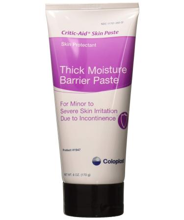 Coloplast Critic-Aid Skin Paste Skin Protectant Thick Moisture Barrier Paste, 6 Ounce (Each) Item 1947