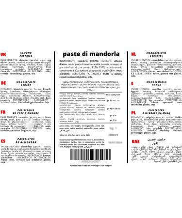 RAREZZE - Sicilian marzipan pastries in a pretty decorated biscuit box (gr.400). RAREZZE: Sicilian cupcakes cannoli cassate artisanal pastry - Buy Online on GoSupps.com