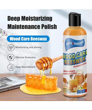 Wood Seasoning Beeswax Wood Seasoning Beeswax for Furniture - Wear-Resistant Furniture Maintenance Cleaner Floor Polishing Wax Gaoxiao - Buy Online on GoSupps.com