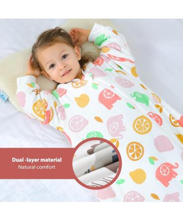 MIKAFEN Winter Baby Sleeping Bag | Long Sleeves, 3.5Tog, 100% Organic Cotton | 6-18 Months - Buy Online on GoSupps.com