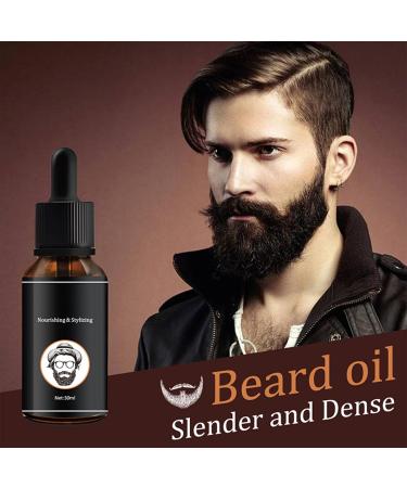 Dyceittdia 2PCs Beard Oil for Men - Natural Beard Care & Moisturizing Essential Oils (30ml x 2) - Buy Online on GoSupps.com