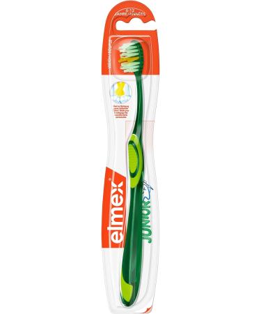 Elmex Junior Toothbrush 6-12 Years - Soft Bristles Pack of 6 | Gentle Care for Kids' Changing Teeth - Buy Online on GoSupps.com