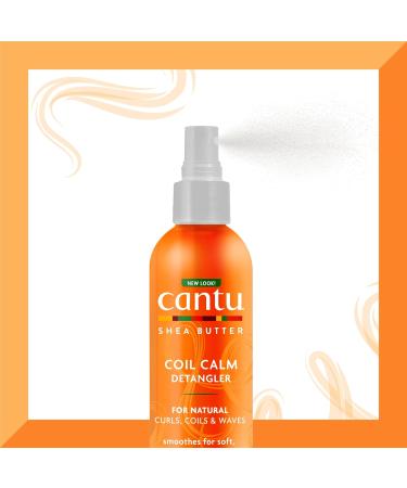 Cantu Natural Hair Detangler Coil Calm Spray 8 Ounce (235ml) (6 Pack) - Buy Online on GoSupps.com