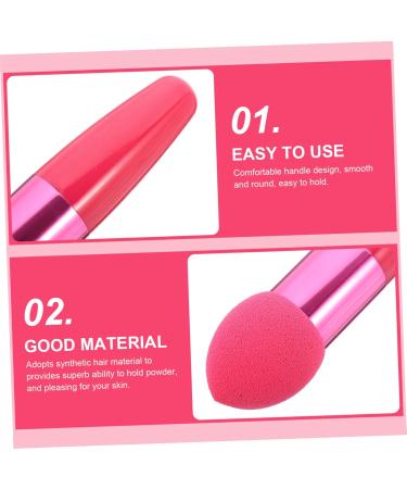 HAPINARY 3pc Nose Contour Brush Travel Size Kit on Stick Makeup Travel Makeup Brush Makeup for Foundation Concealer Sponge Mushroom Brush Shadow - Buy Online on GoSupps.com