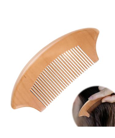 Natural Wooden Hair Comb for Maternity | Stress Relief & Acupressure | Essential Hospital Bag Accessory - Buy Online on GoSupps.com