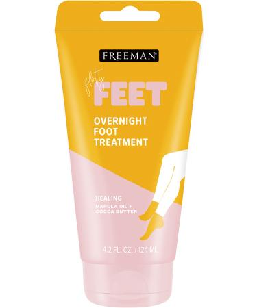 FREEMAN Bare Foot Overnight Foot Treatment 4.2 Ounce (124ml) (2 Pack) (18401-QBC-OS)