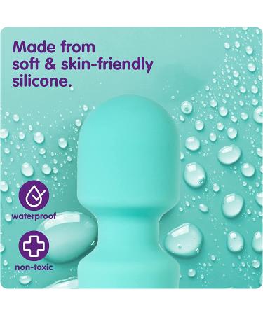 Oliver James Personal Body Massager - Quiet, Waterproof, Powerful, Wireless, Rechargeable - 20 Vibration Patterns & 8 Speeds - Green - Buy Online on GoSupps.com