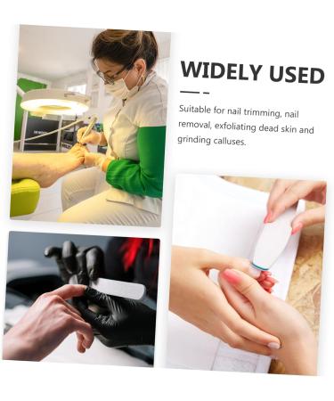 Healeved 2 Sets Nail Polishing Sheets Exfoliating Electric Nail File Professional Manicure Kit Power Tools Foot Sanding Discs Professional Nail Files Stainless Steel Grinding Feet - Buy Online on GoSupps.com